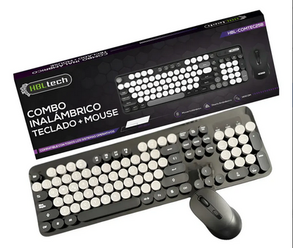 KIT Teclado + Mouse Inalámbrico