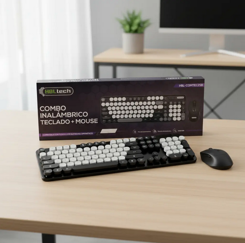 KIT Teclado + Mouse Inalámbrico