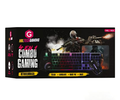 Combo Gaming 4 en 1 RGB
