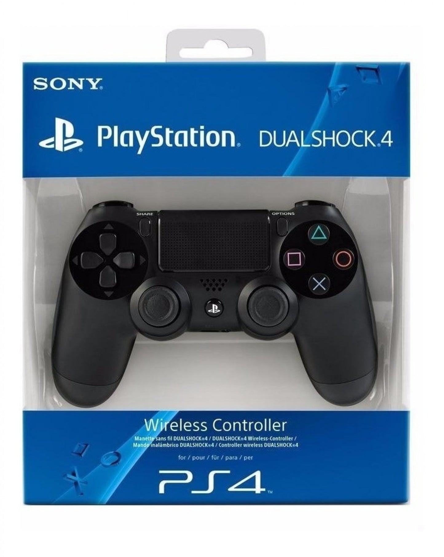 Joystick Inalámbrico PS4 Jet Black